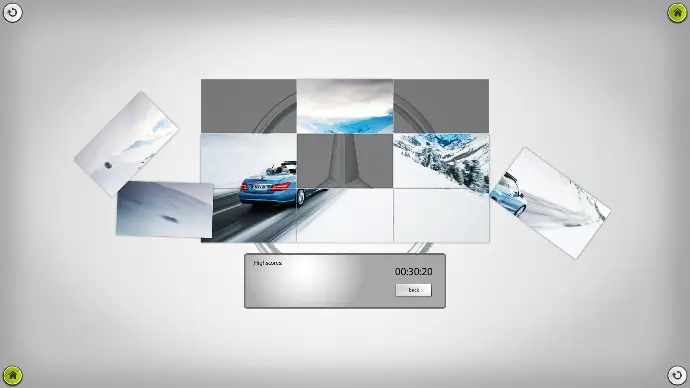 Application puzzle tactile personnalisé